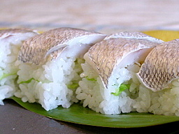 「花鯛寿司」のアップ写真